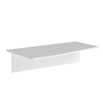 Дополнительный стол левый XTEN Белый  XCT 169-1 (L) (1600х900х25) в Вологде - изображение