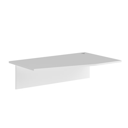 Приставка к столу правая XTEN Белый  XCT 149-1(R) (1400х900х25) в Вологде - изображение