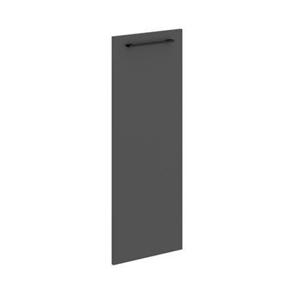Дверь для шкафчика средняя MORRIS TREND Антрацит/Кария Пальмира MMD 42-1 (422х1132х18) в Вологде - изображение
