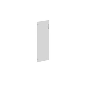 Дверь стеклянная средняя прозрачная Комфорт 40x0.4x116 (1шт.) К 623 в Вологде