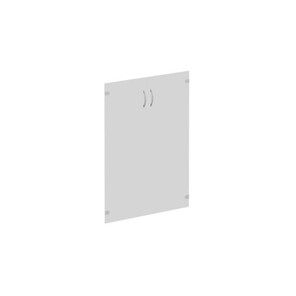 Двери стеклянные средние прозрачные Комфорт 40x0.4x116 (2шт.) К 604 в Вологде