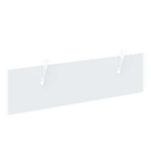 Фронтальная подвесная панель FORTA Белый-Белый-Бук FDST 1540 (1580х18х404) в Вологде