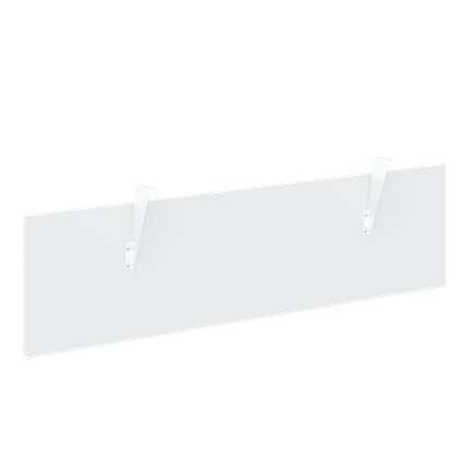 Фронтальная подвесная панель FORTA Белый-Белый-Бук FDST 1540 (1580х18х404) в Вологде - изображение