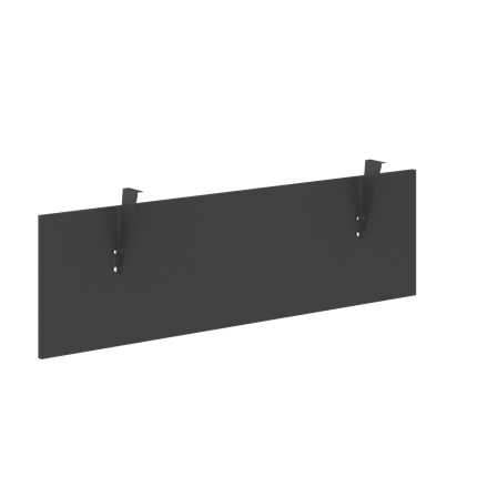 Фронтальная панель подвесная FORTA Черный Графит-Черный Графит-Бук FDST 1340 (1380х18х404) в Вологде - изображение
