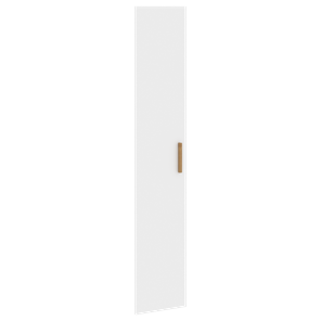 Высокая дверь для шкафа универсальная FORTA Белый FHD 40-1 (396х18х1932) в Вологде