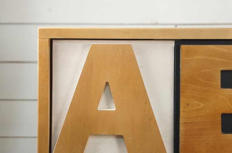 Комод Alphabeto Birch 10 ящиков (AL-01/2ETG/4) в Вологде - изображение 4