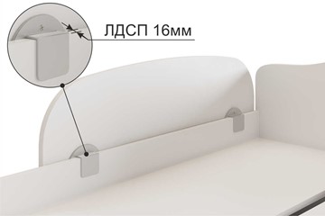 Ограничитель для кровати Белый (XYZ-123.0133) в Вологде - предосмотр 2