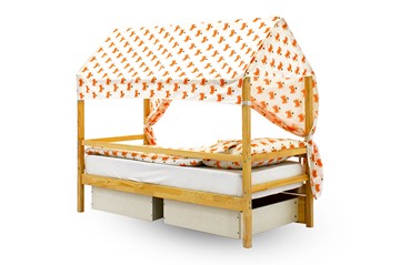 Крыша текстильная для кровати-домика Svogen (лисички) в Вологде - предосмотр 2