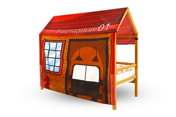 Игровая накидка для кровати-домика Svogen «Пожарная станция» в Вологде - предосмотр 1