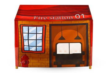 Игровая накидка для кровати-домика Svogen «Пожарная станция» в Вологде - предосмотр