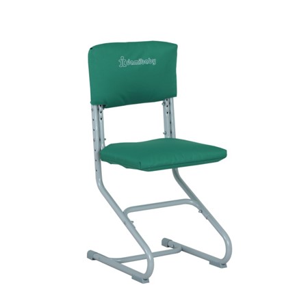 Комплект чехлов на сиденье и спинку стула СУТ.01.040-01 Зеленый, ткань Оксфорд в Вологде - изображение