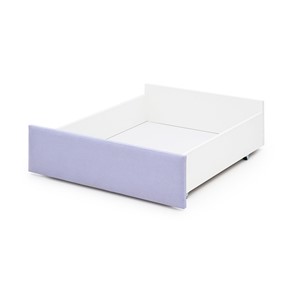 Ящик для детской кровати Litn мягкий для кроватей 160х80 сирень (микрошенилл) в Вологде - предосмотр