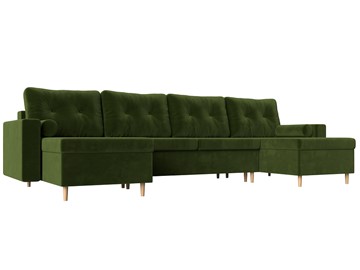 П-образный диван Белфаст, Зеленый (Микровельвет) в Вологде - предосмотр