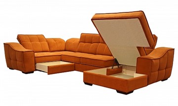 Угловой диван N-11-M (П1+ПС+УС+Д2+Д5+П1) в Вологде - предосмотр 1