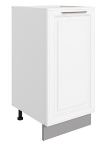 Шкаф рабочий Мишель L400 (1 дв. гл.) эмаль (белый/белый) в Вологде