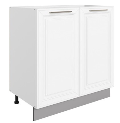 Шкаф рабочий Мишель L800 (2 дв. гл.) эмаль (белый/белый) в Вологде - изображение