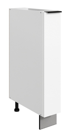 Кухонная тумба Стоун L150 (1 дв.гл.) (белый/джелато софттач) в Вологде - изображение