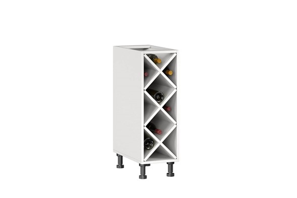 Кухонная тумба винная Италия ЛД 270.070, белая в Вологде - изображение