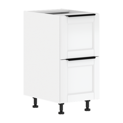 Кухонная тумба напольная SICILIA Белый MOB 4082.1C  (400х560х820) в Вологде - изображение