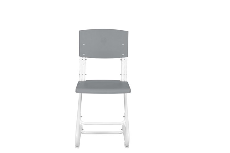Регулируемый детский стул СУТ.02 Пластик (рост от 115 см), Серый в Вологде - изображение 1