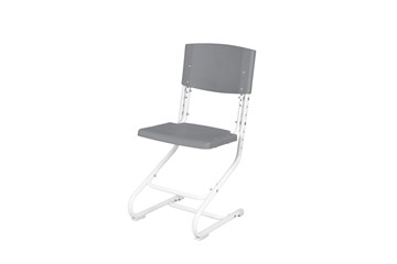 Регулируемый детский стул СУТ.02 Пластик (рост от 115 см), Серый в Вологде - предосмотр