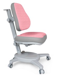 Детское растущее кресло Mealux Onyx (Y-110) G + DPG  - серое + чехол розовый с серыми вставками в Вологде
