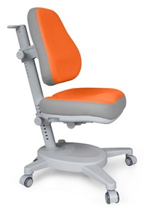 Кресло детское Mealux Onyx (Y-110) OG  - серое + чехол оранжевый с серыми вставками в Вологде - предосмотр
