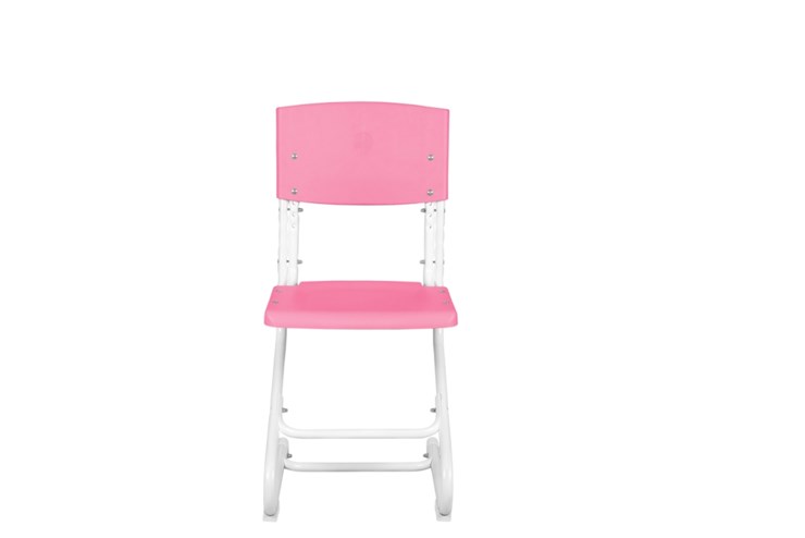 Регулируемый детский стул СУТ.02 Пластик (рост от 115 см), Розовый в Вологде - изображение 1