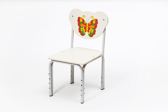Детский растущий стул Бабочка 2 (Кузя-ББ(1-3)ВСр2) в Вологде - изображение