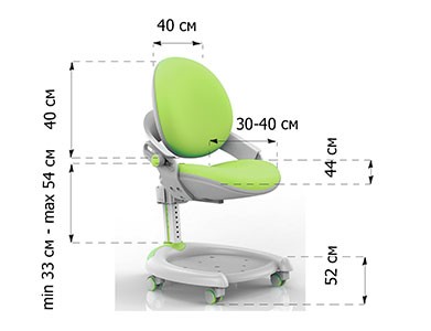 Кресло детское Mealux ZMAX-15 Plus, Y-710 BL, белый металл, обивка серая однотонная в Вологде - изображение 2
