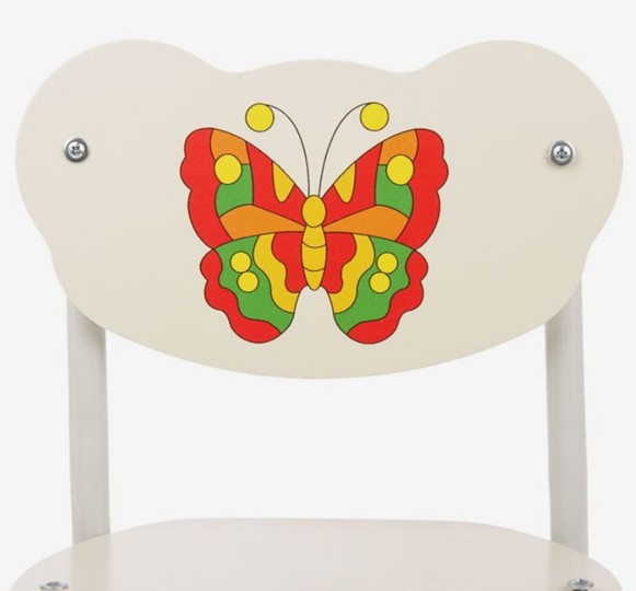 Детский растущий стул Бабочка 2 (Кузя-ББ(1-3)ВСр2) в Вологде - изображение 1