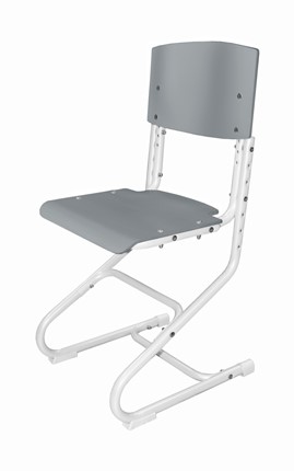 Детский стул СУТ.01 Фанера (рост от 130 см), Серый в Вологде - изображение