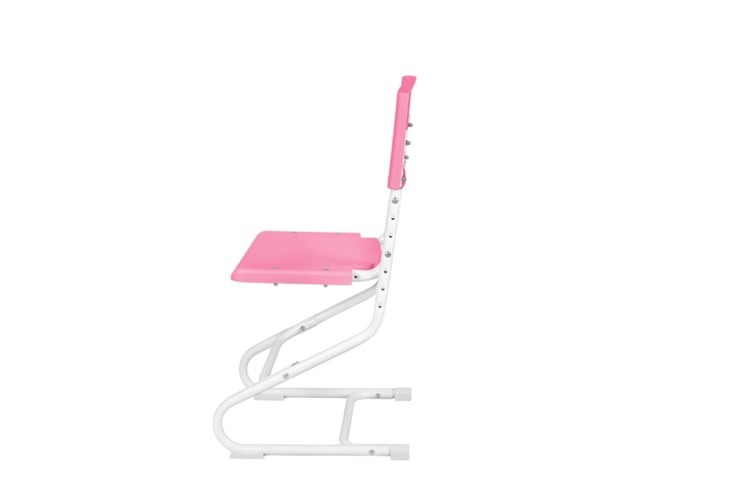 Регулируемый детский стул СУТ.02 Пластик (рост от 115 см), Розовый в Вологде - изображение 2