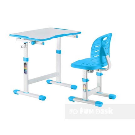 Стол растущий и стул Omino blue в Вологде - изображение
