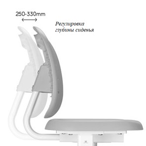 Растущая парта и стул Piccolino III Grey в Вологде - предосмотр 1