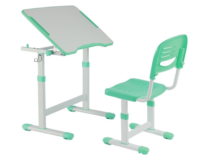 Растущая парта + стул Piccolino II Green в Вологде - изображение 1