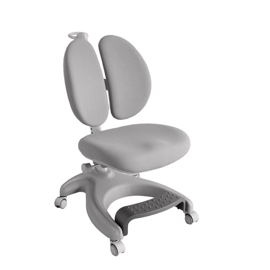 Комплект парта + кресло Nerine Grey +  Solerte Grey + чехол для кресла в подарок! в Вологде - изображение 4