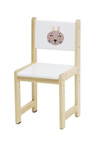 Комплект детской мебели Polini kids Eco 400 SM, Лесная сказка, 68х55 см белый-натуральный в Вологде - предосмотр 7
