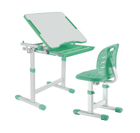 Парта растущая + стул Piccolino III Green в Вологде - изображение