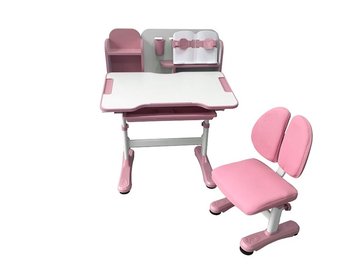Растущая парта и стул Vivo Pink FUNDESK в Вологде - изображение 3
