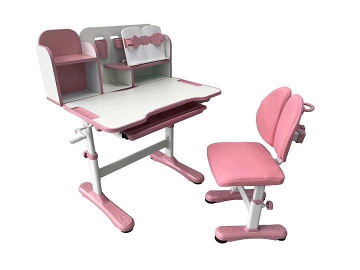 Растущая парта и стул Vivo Pink FUNDESK в Вологде - изображение 4