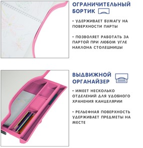 Комплект растущей мебели SET Holto-18 розовый в Вологде - предосмотр 9