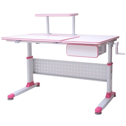 Растущий стол Comfort - 34, Розовый в Вологде - изображение