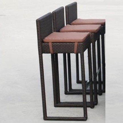 Барный стул Y390A-W63 Brown в Вологде - изображение