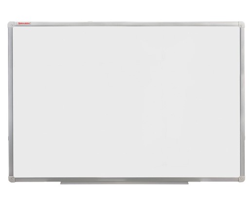 Магнитная доска для рисования BRAUBERG 100х150 см, алюминиевая рамка в Вологде - изображение