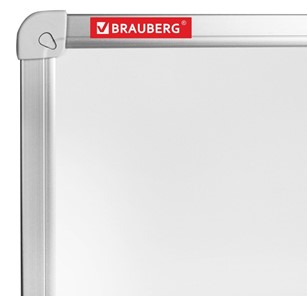 Магнитная доска для рисования BRAUBERG 80х100 см, алюминиевая рамка в Вологде - предосмотр 2