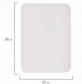 Доска магнитная на холодильник BRAUBERG, 30х21 см с маркером, магнитом и салфеткой в Вологде - предосмотр 8