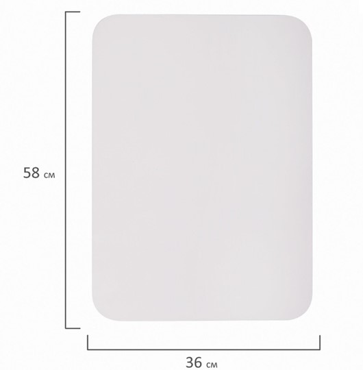 Магнитная доска для рисования BRAUBERG, 58х36 см с маркером, магнитом и салфеткой в Вологде - изображение 8