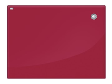 Магнитная стеклянная доска для рисования 2х3 OFFICE TSZ86 R, 60x80 см, красная в Вологде - предосмотр