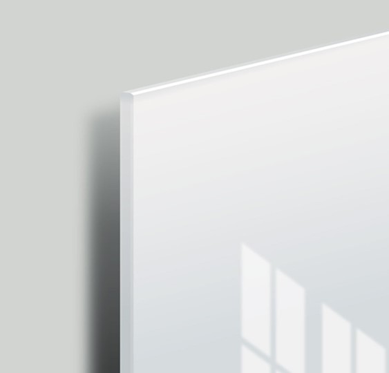 Доска магнитно-маркерная стеклянная BRAUBERG 40х60 см, белая в Вологде - изображение 4